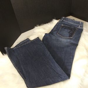 White House Black Market Jeans sz 8R Boot leg